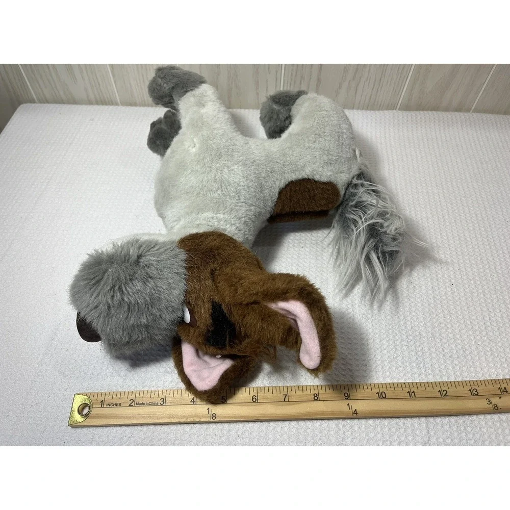 Disney vintage Oliver and Company Dodger Plush 1988 Sears posable dog